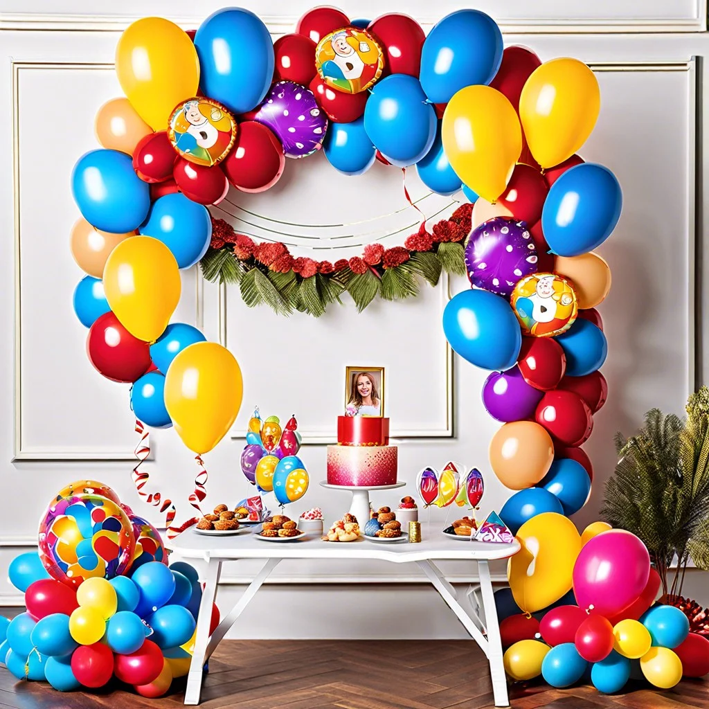 custom photo printed balloons for personalized parties