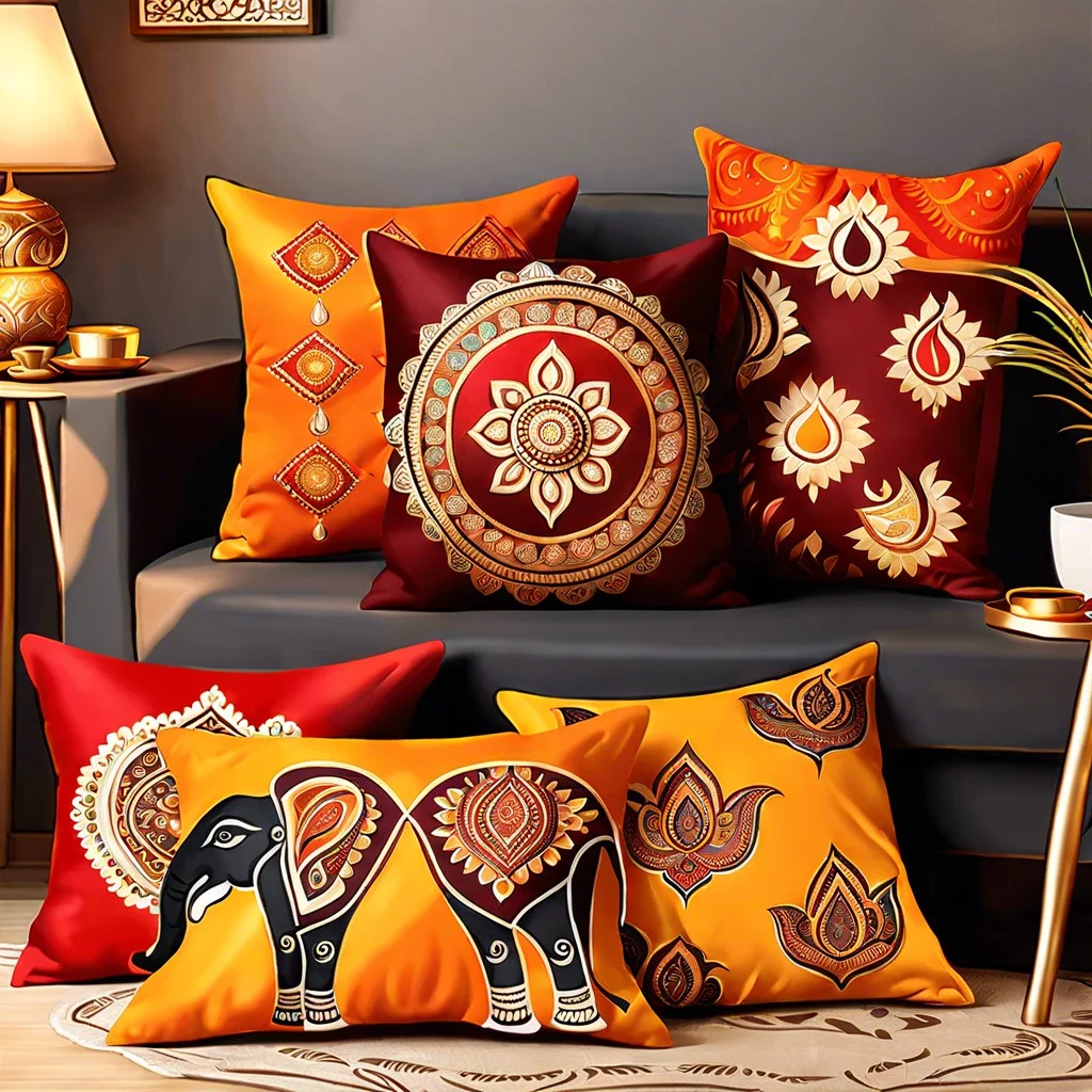 customized diwali cushion covers