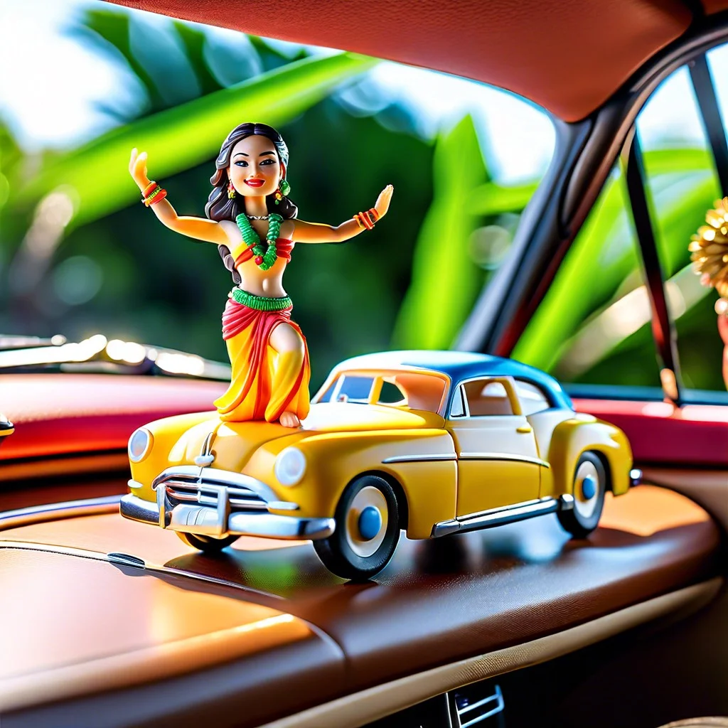 dashboard hula dancers or bobbleheads