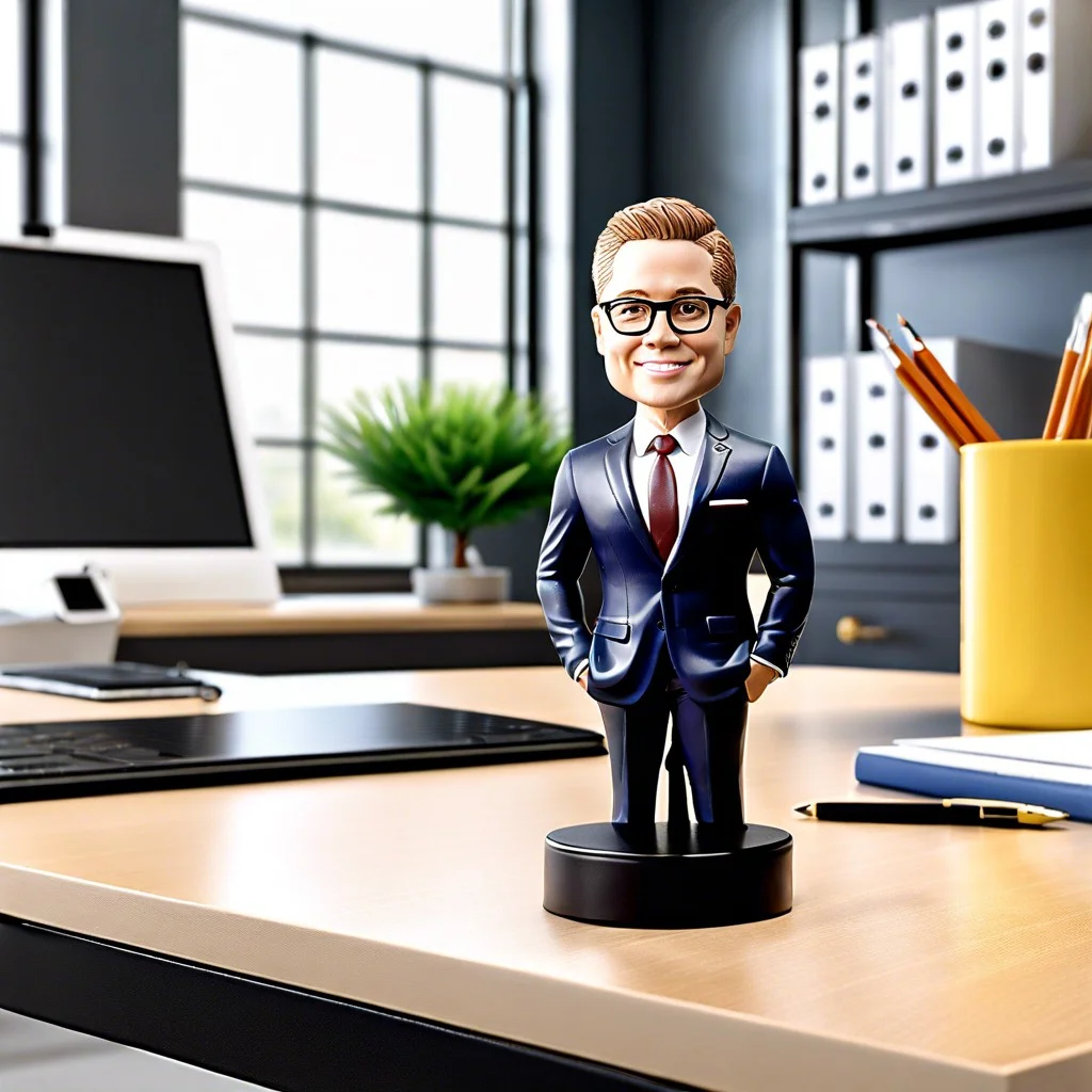 decorate with a custom bobblehead or action figure