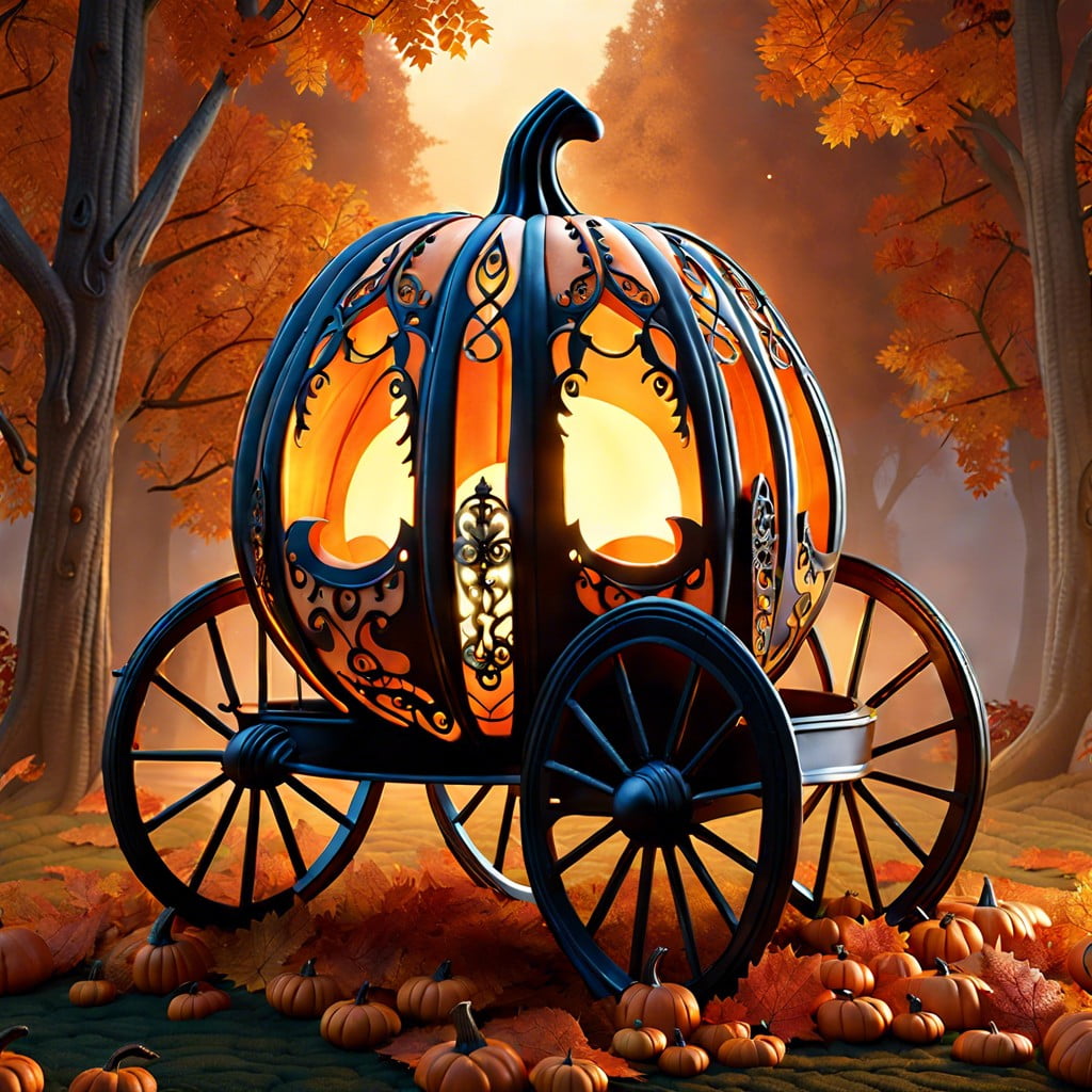 enchanted pumpkin carriage