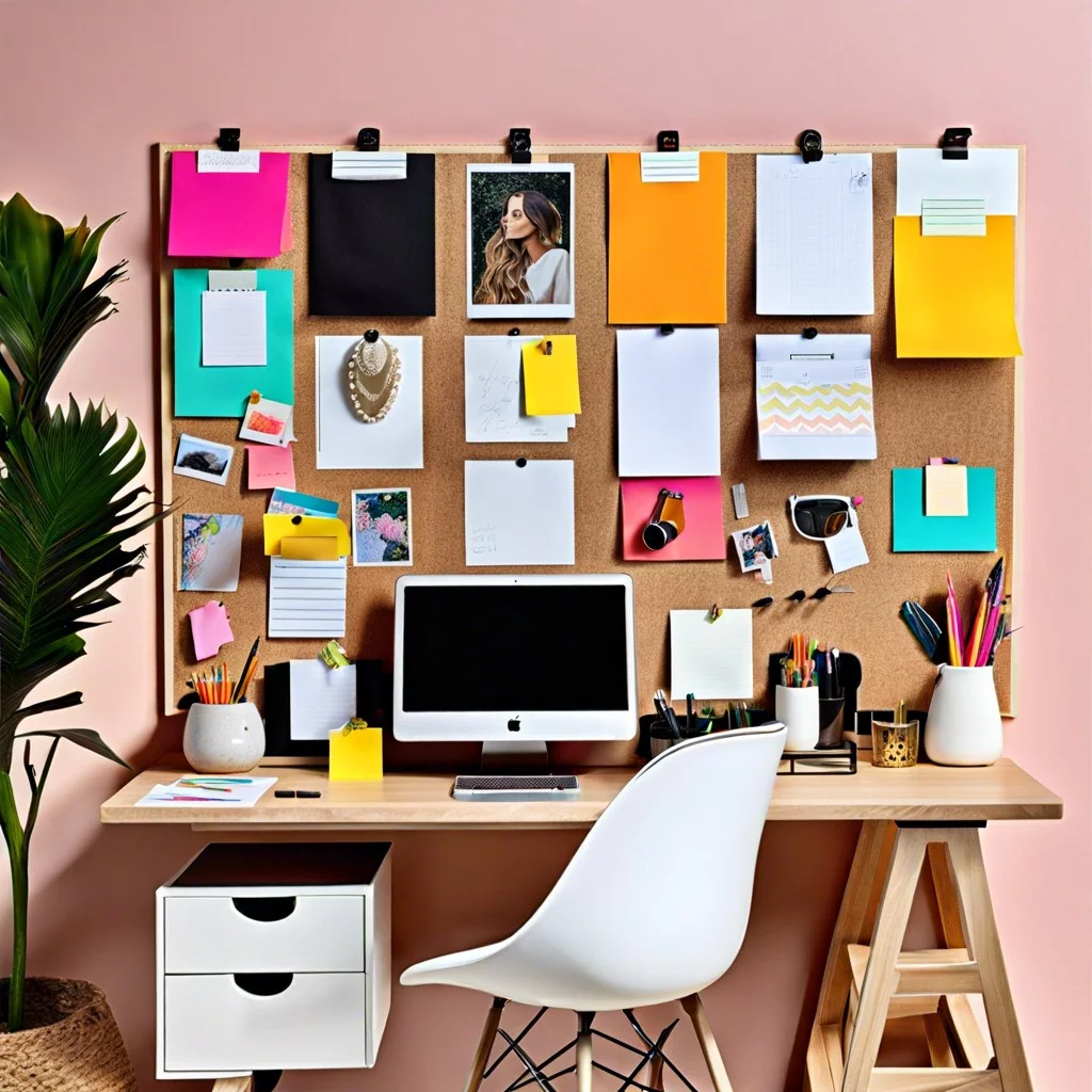 install a pinboard for notes and snapshots
