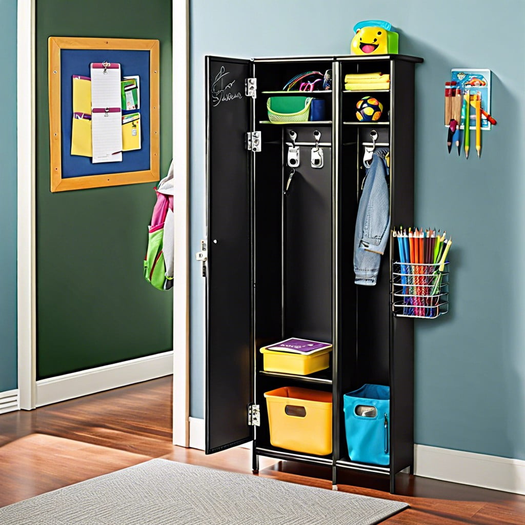 magnetic chalkboard locker organizers