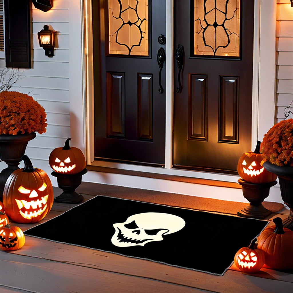 motion activated screaming doormat