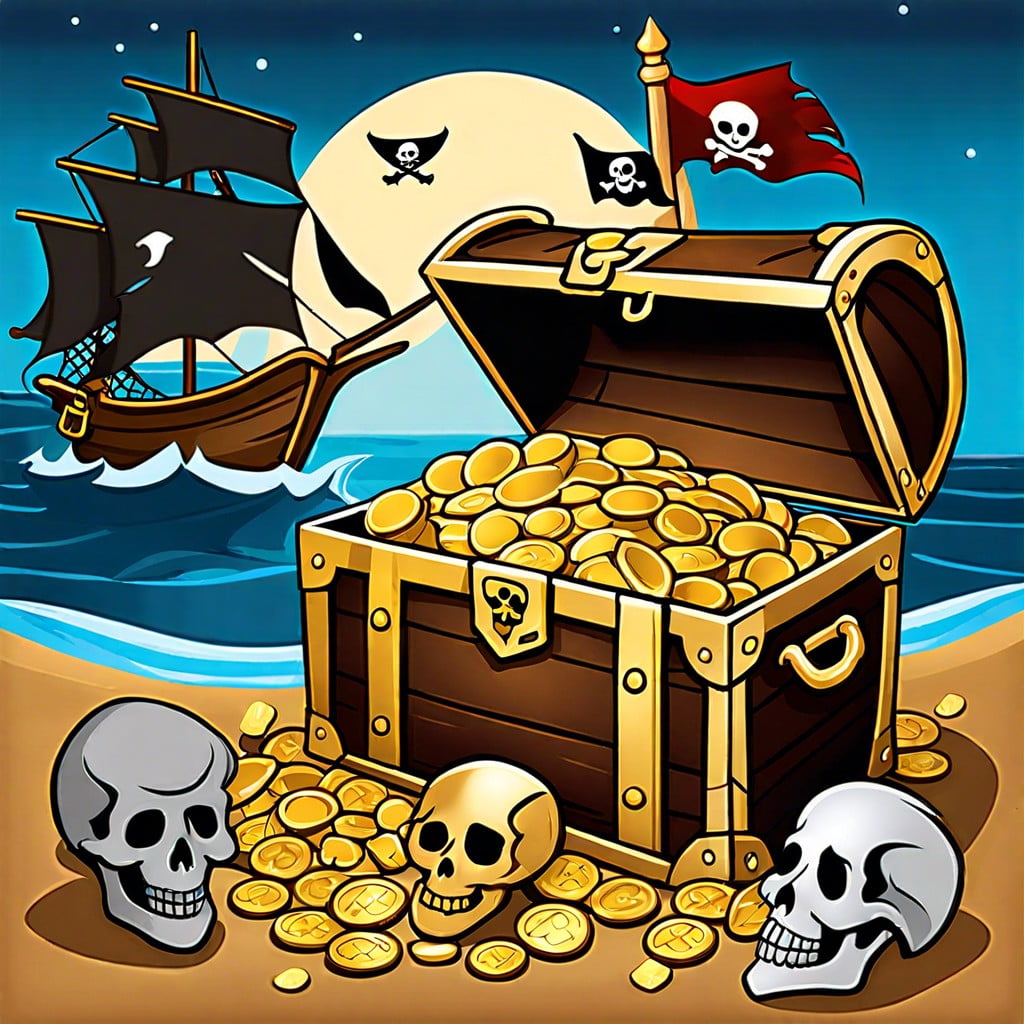 pirates cove treasure hunt