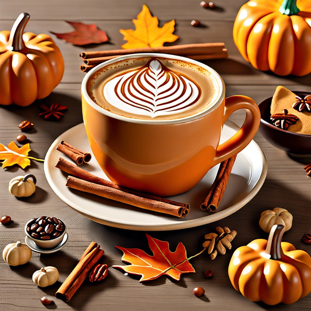pumpkin spice latte design