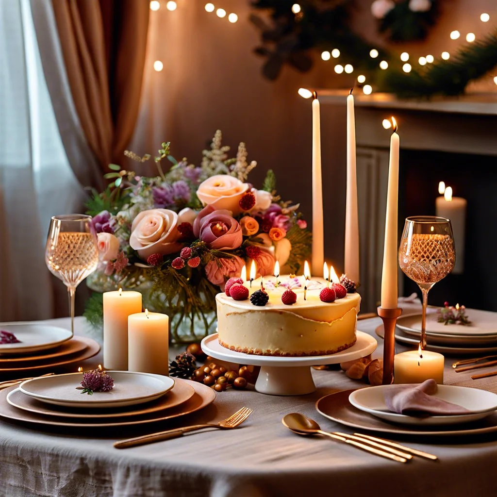 scented candle vignettes