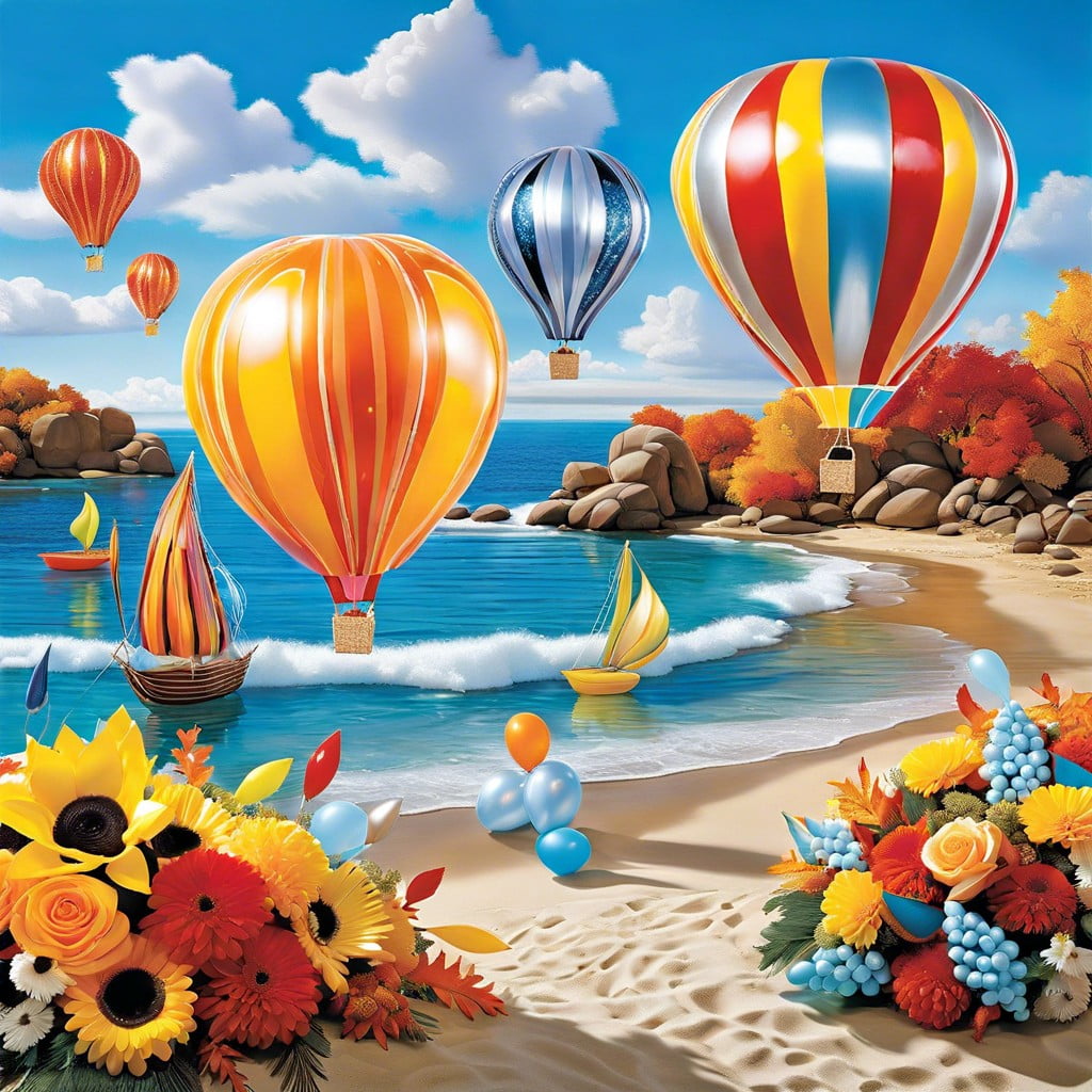 seasonal balloon displays for year round festivities