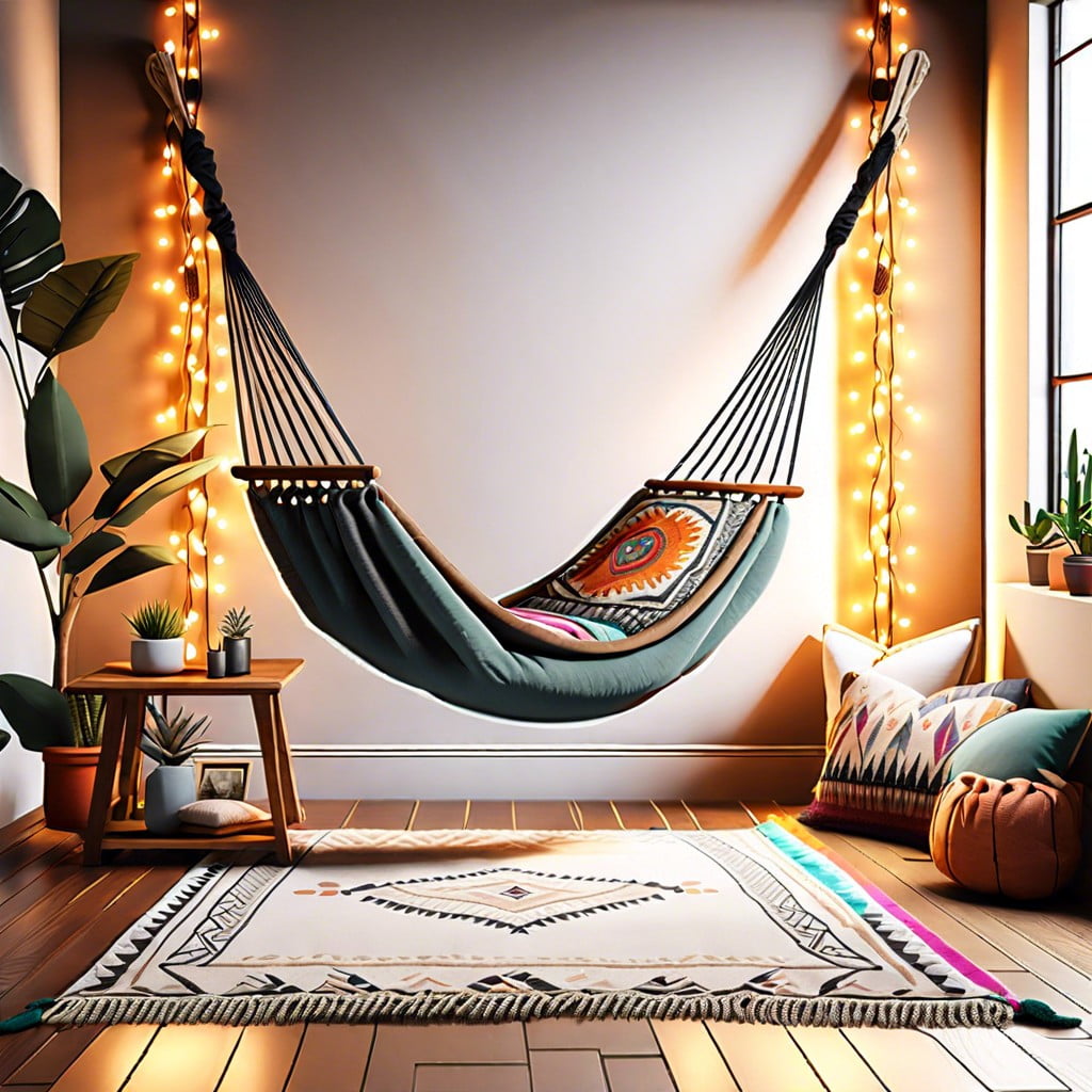 set up a hammock bed