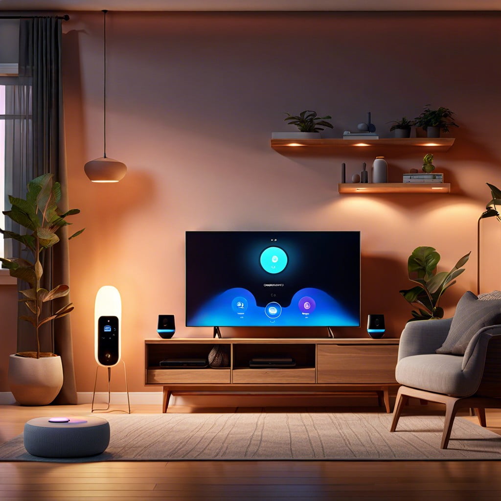 smart home devices showcasing