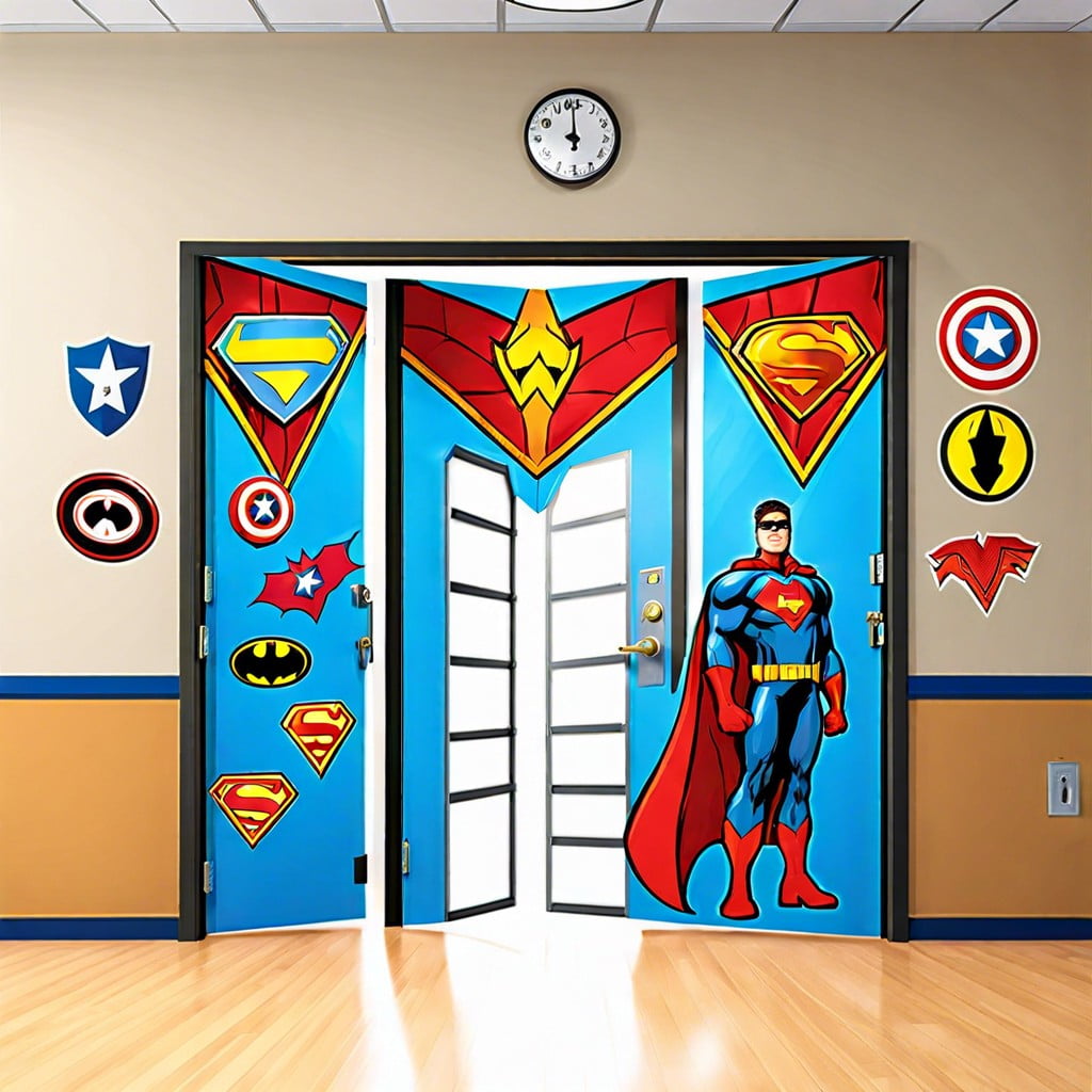superhero academy entrance