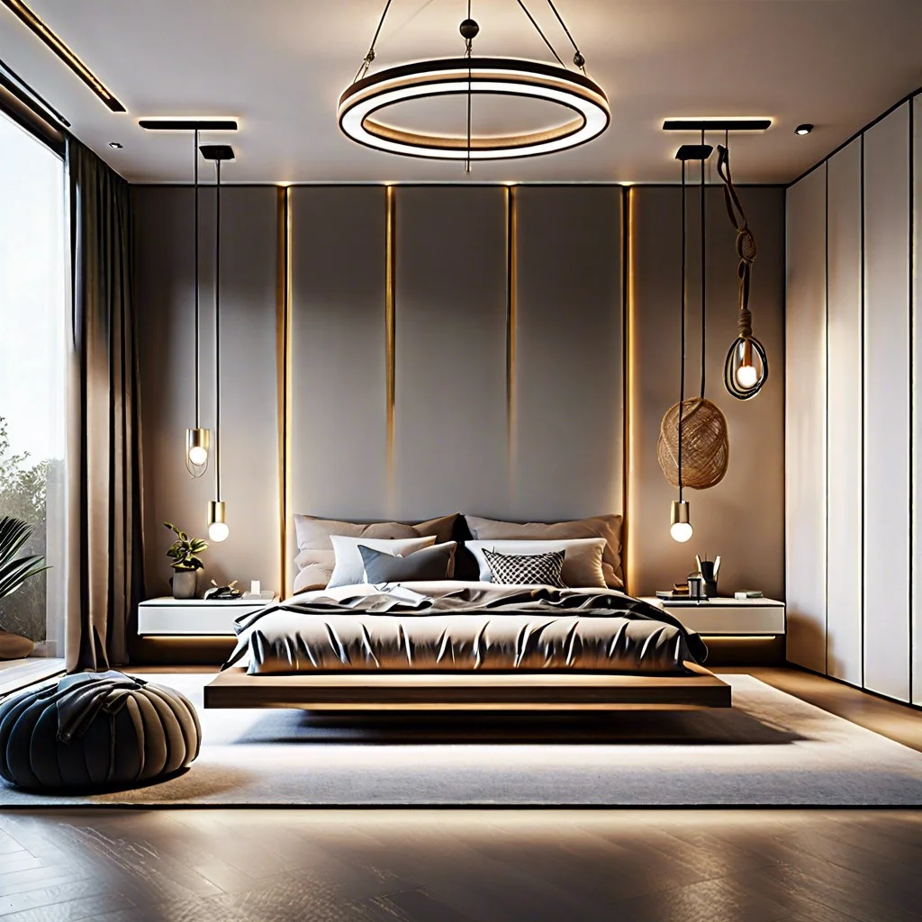 suspend a bed from the ceiling