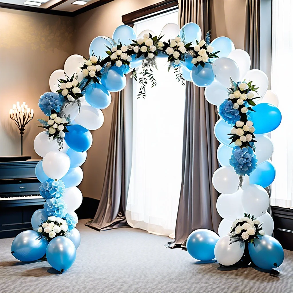 themed balloon arch