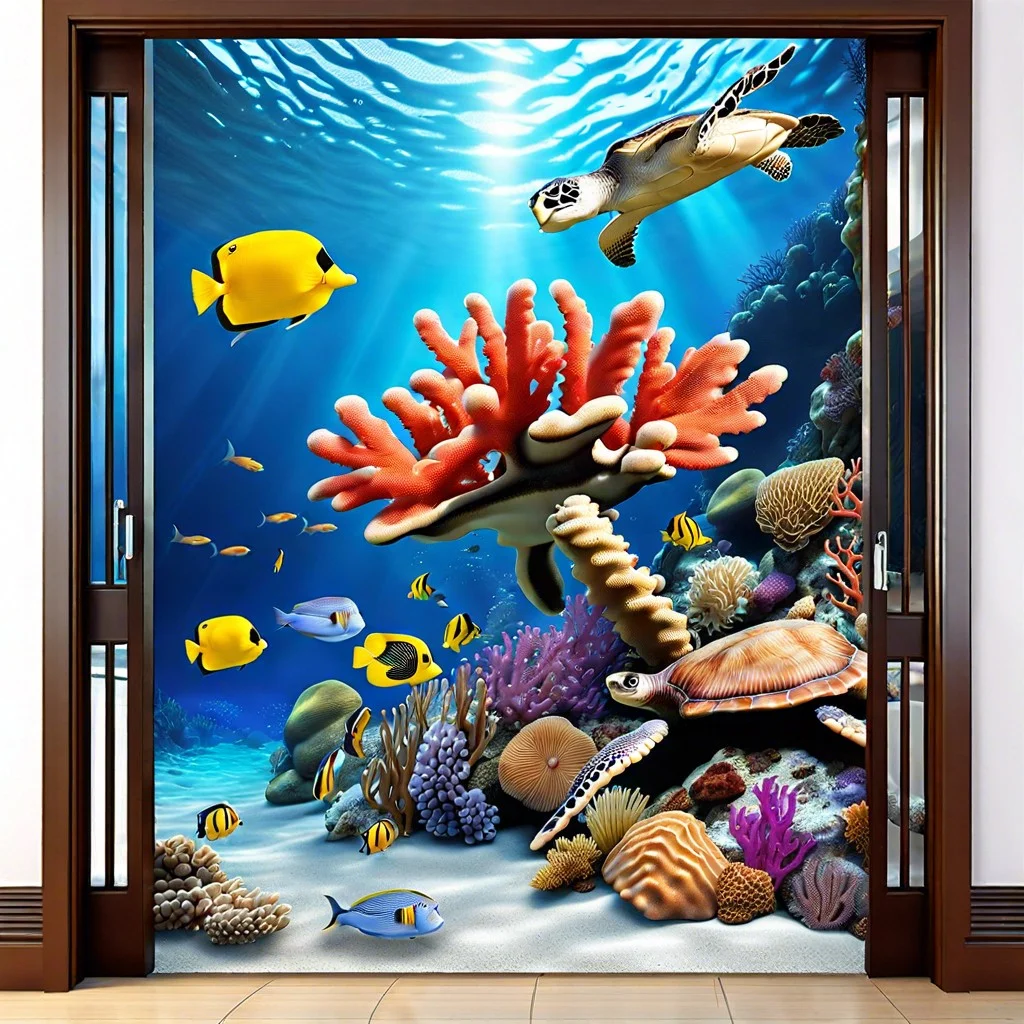 underwater adventure 3d ocean floor scene
