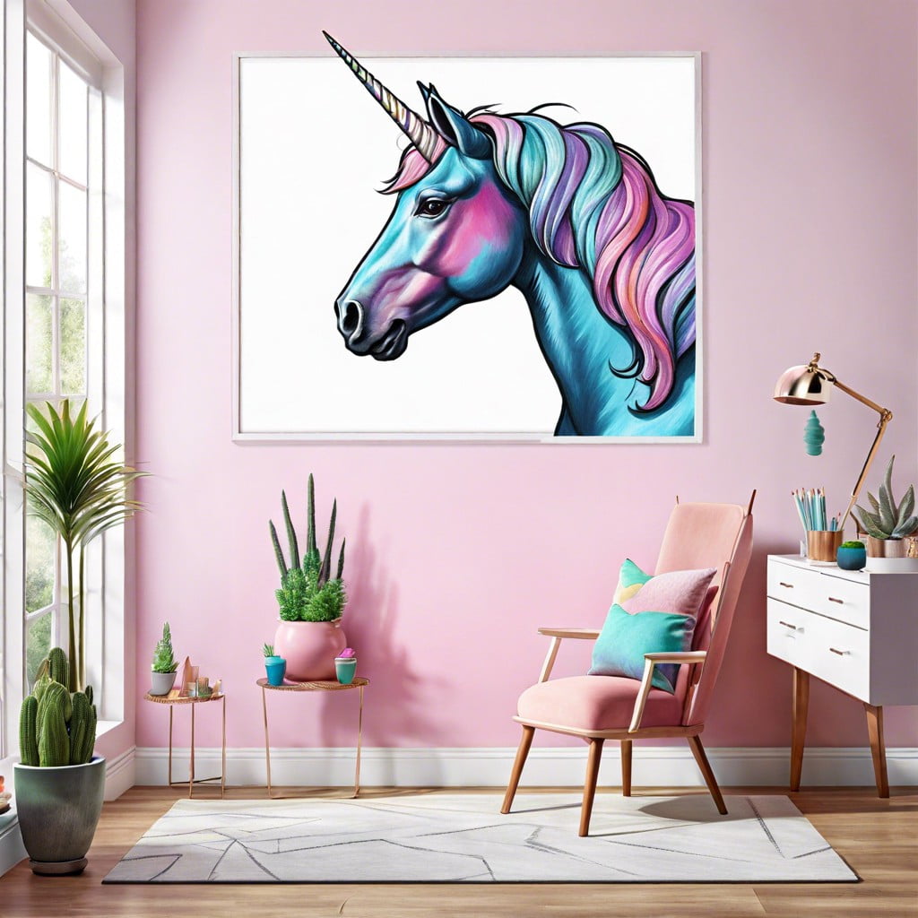 unicorn chalk portrait gallery