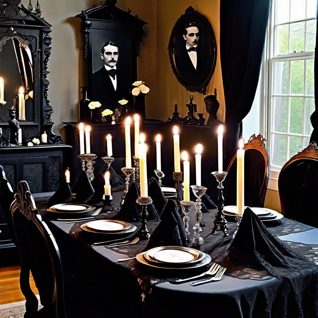 victorian mourning soiree