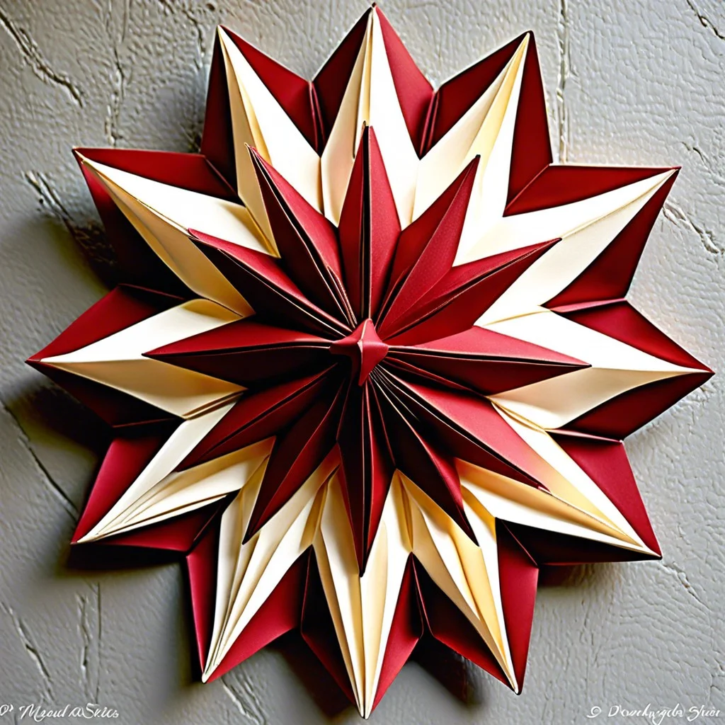 accordion fold stars