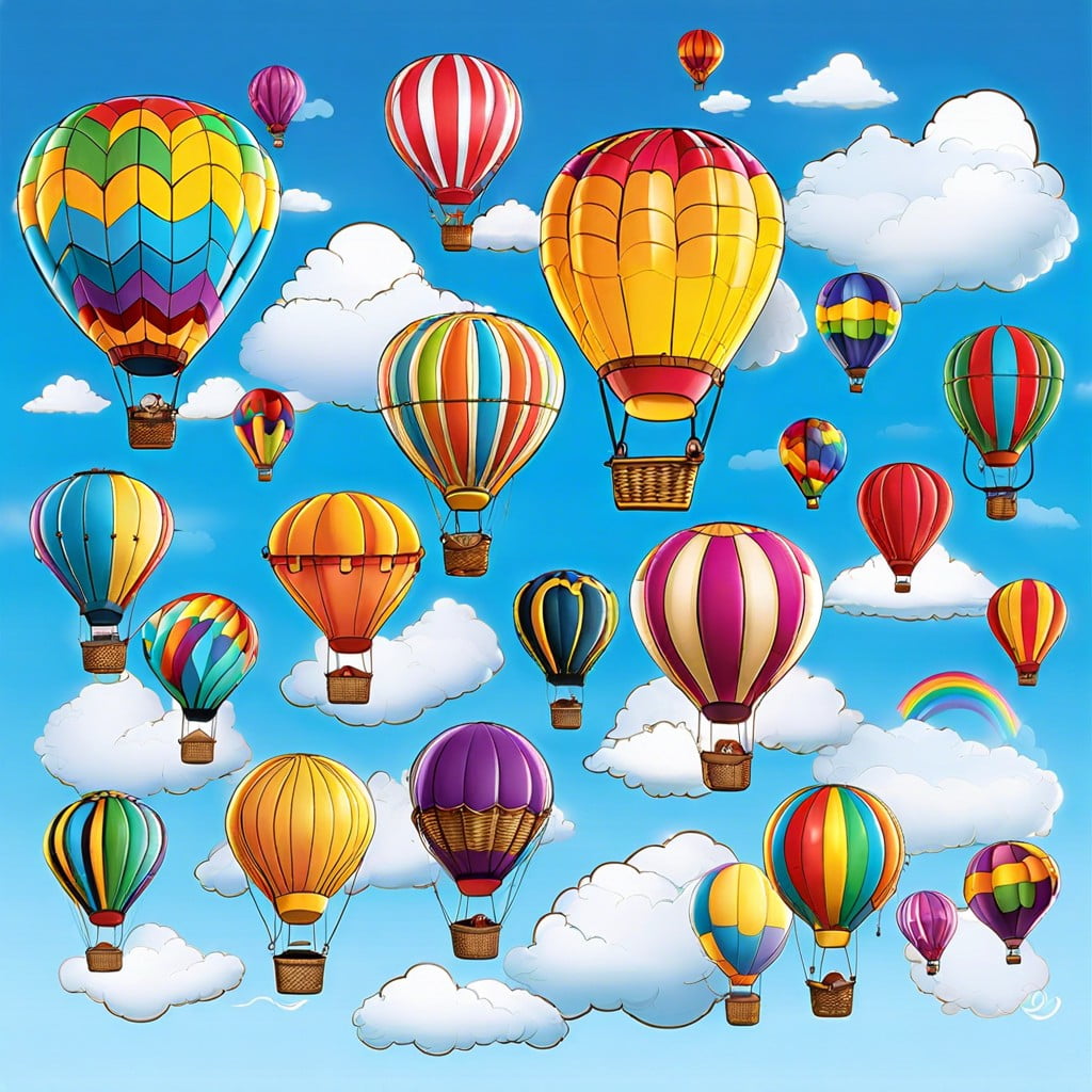 aim high – hot air balloons with student goals