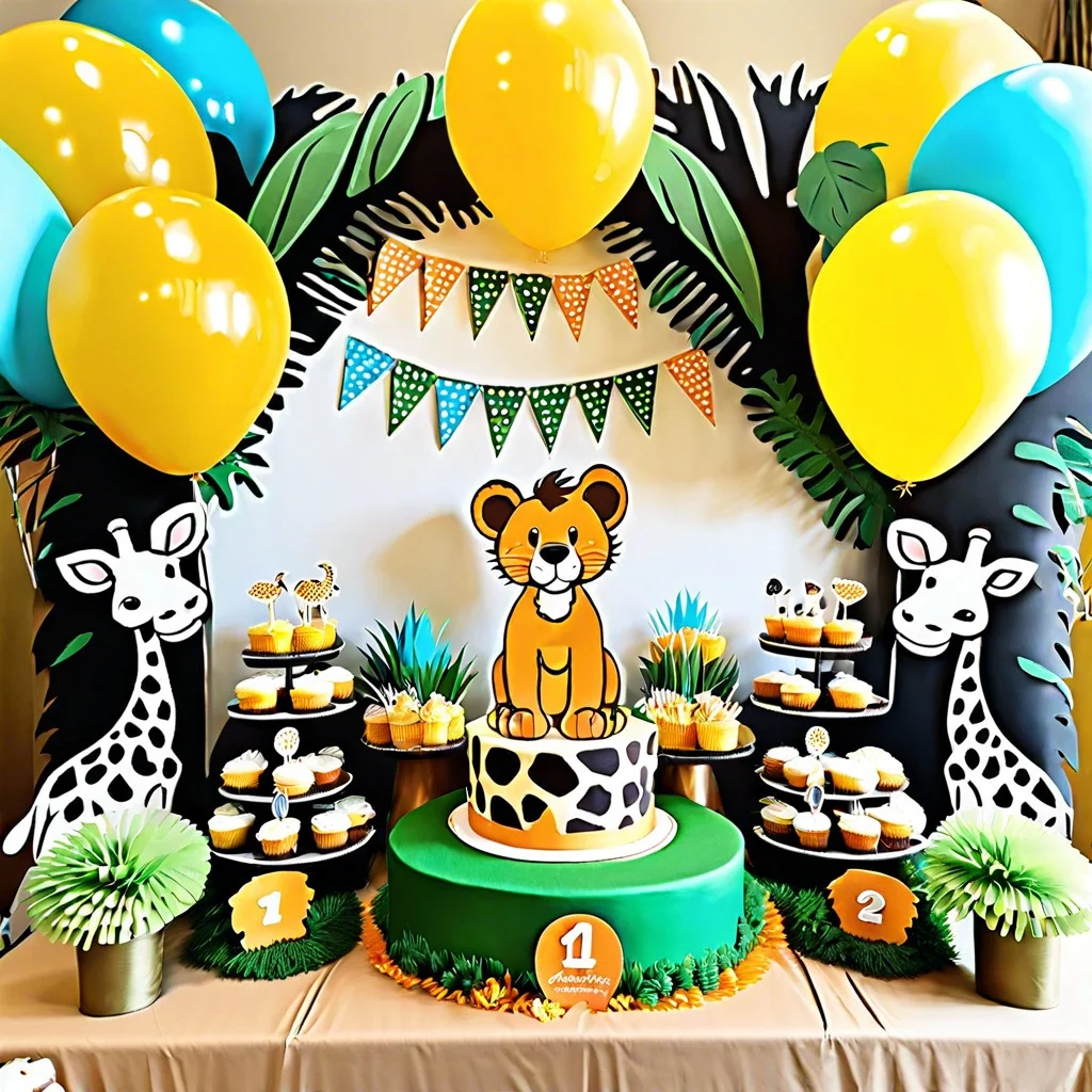 animal safari theme