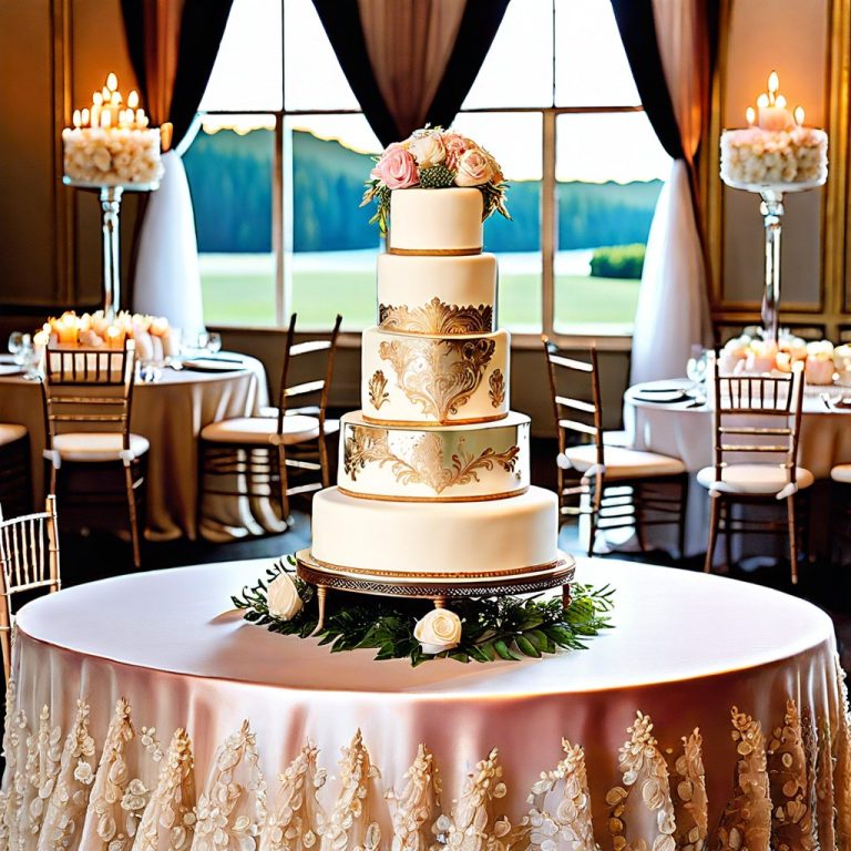 15 Stunning Wedding Cake Table Ideas to Wow Your Guests
