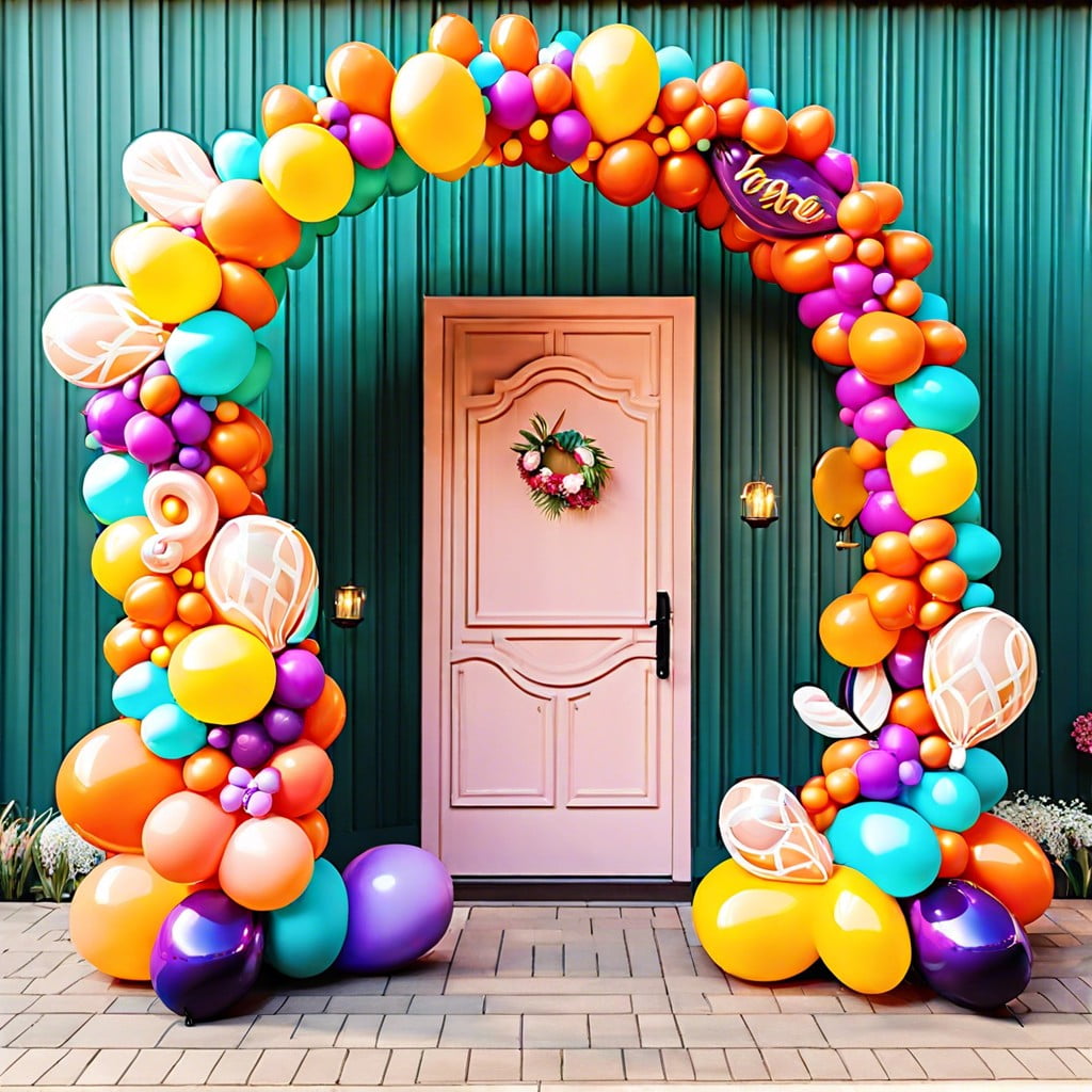 balloon arch entrance