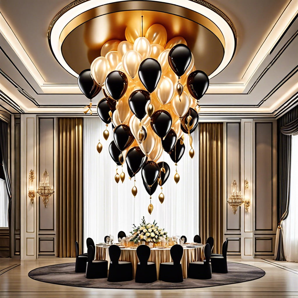 balloon chandeliers