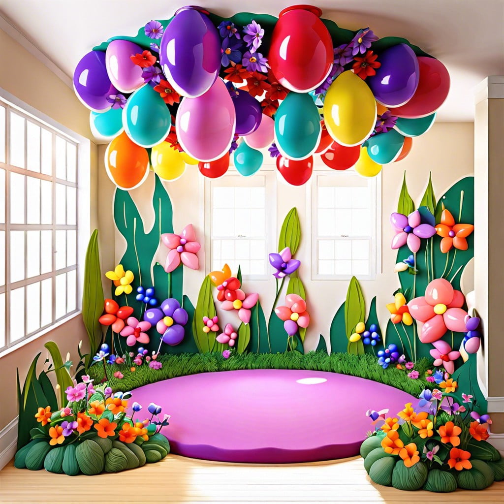 balloon flower garden