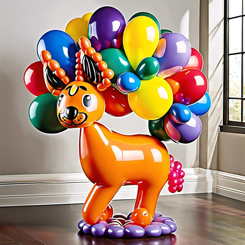 balloon sculptures animals characters shapes