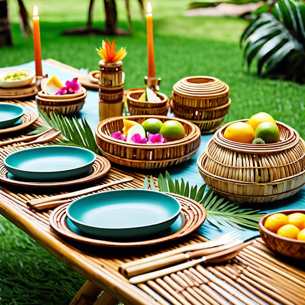 bamboo tableware