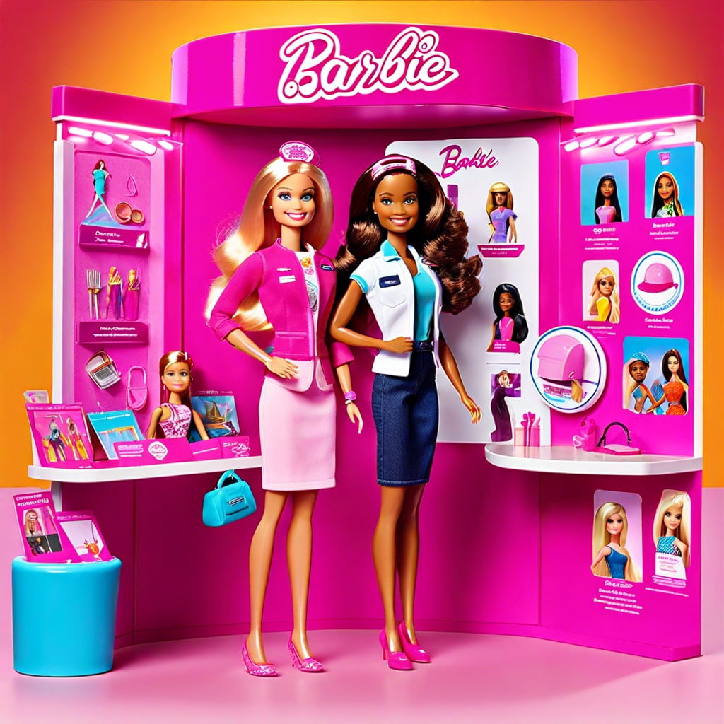 barbie career day exhibits