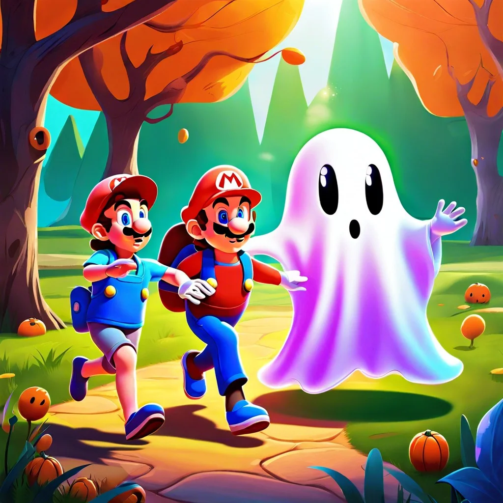 boos ghost tag game