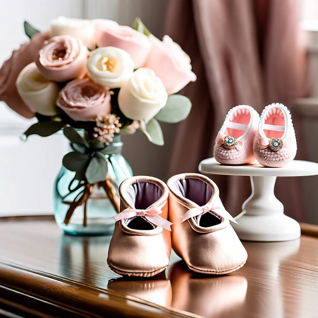 booties or ballet shoe themed decor