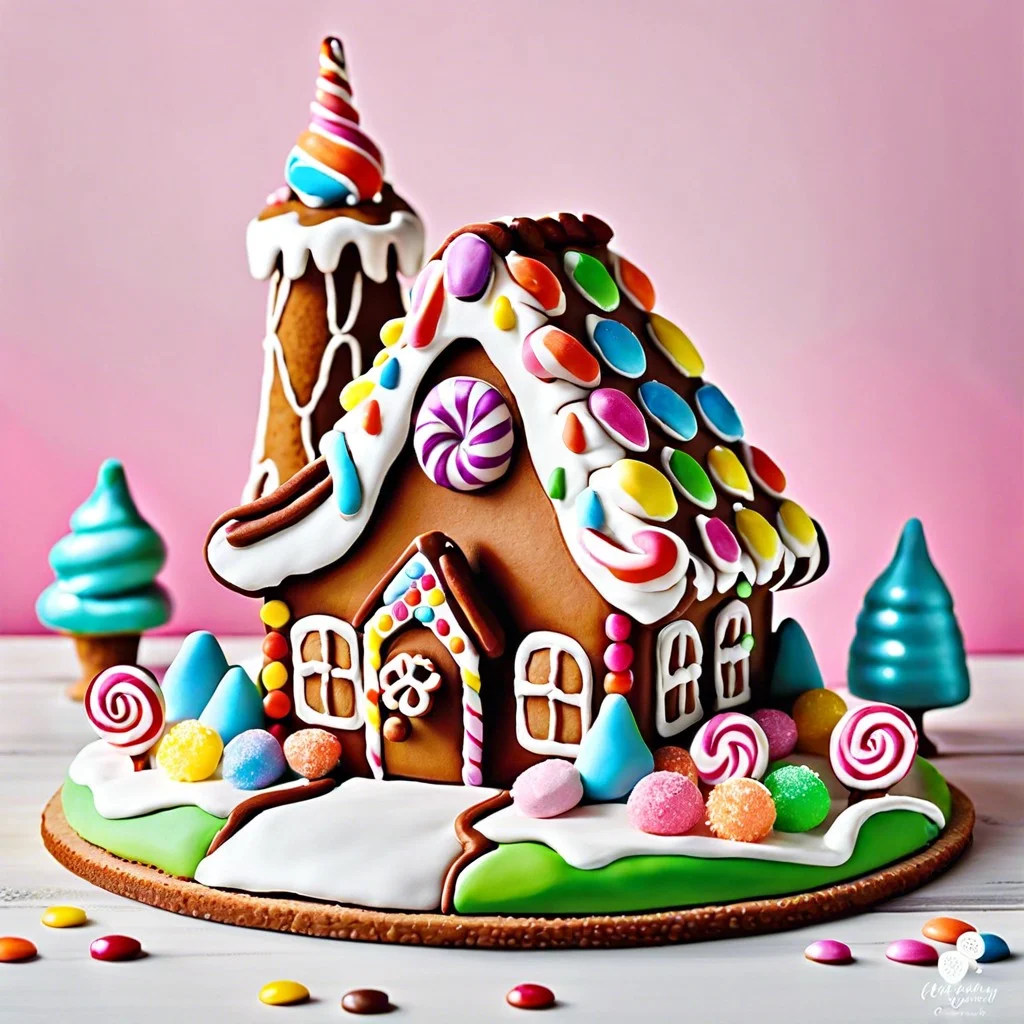 candyland gingerbread house