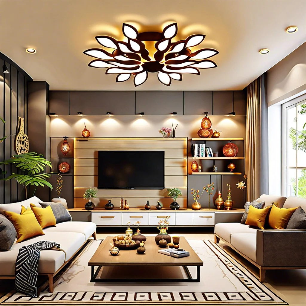 ceiling mounted candle holders