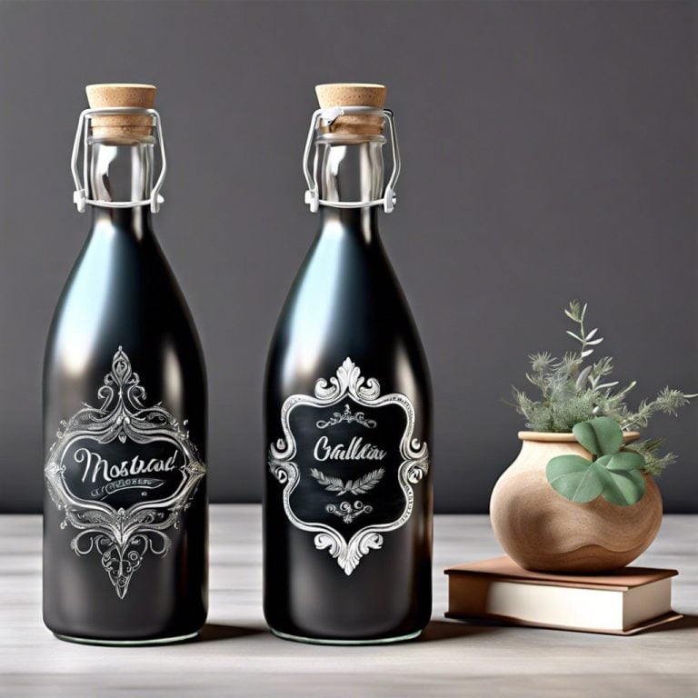 Bottle Decoration Ideas With Acrylic Paint
