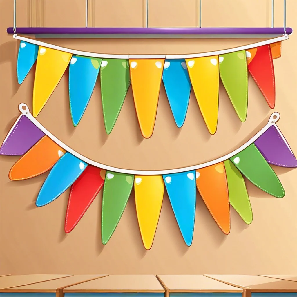 colorful shape banners