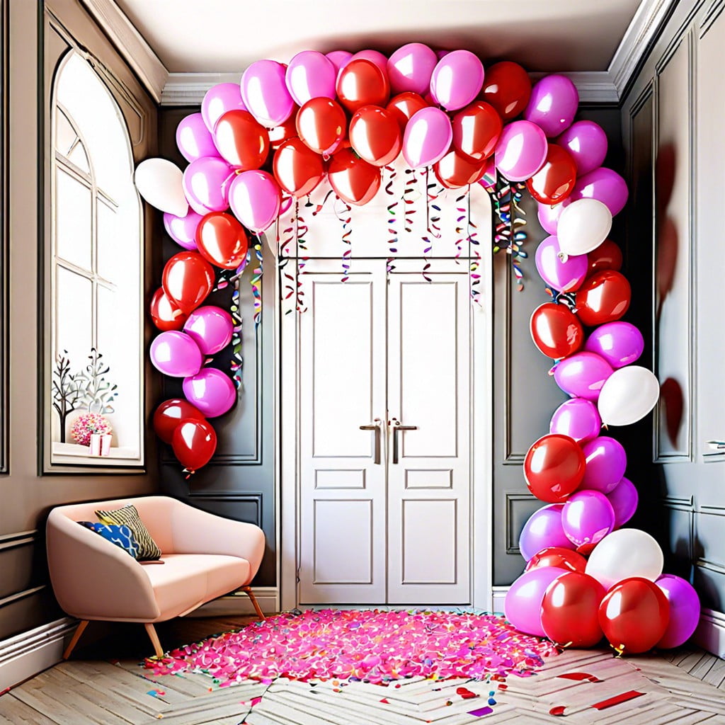 confetti filled balloons
