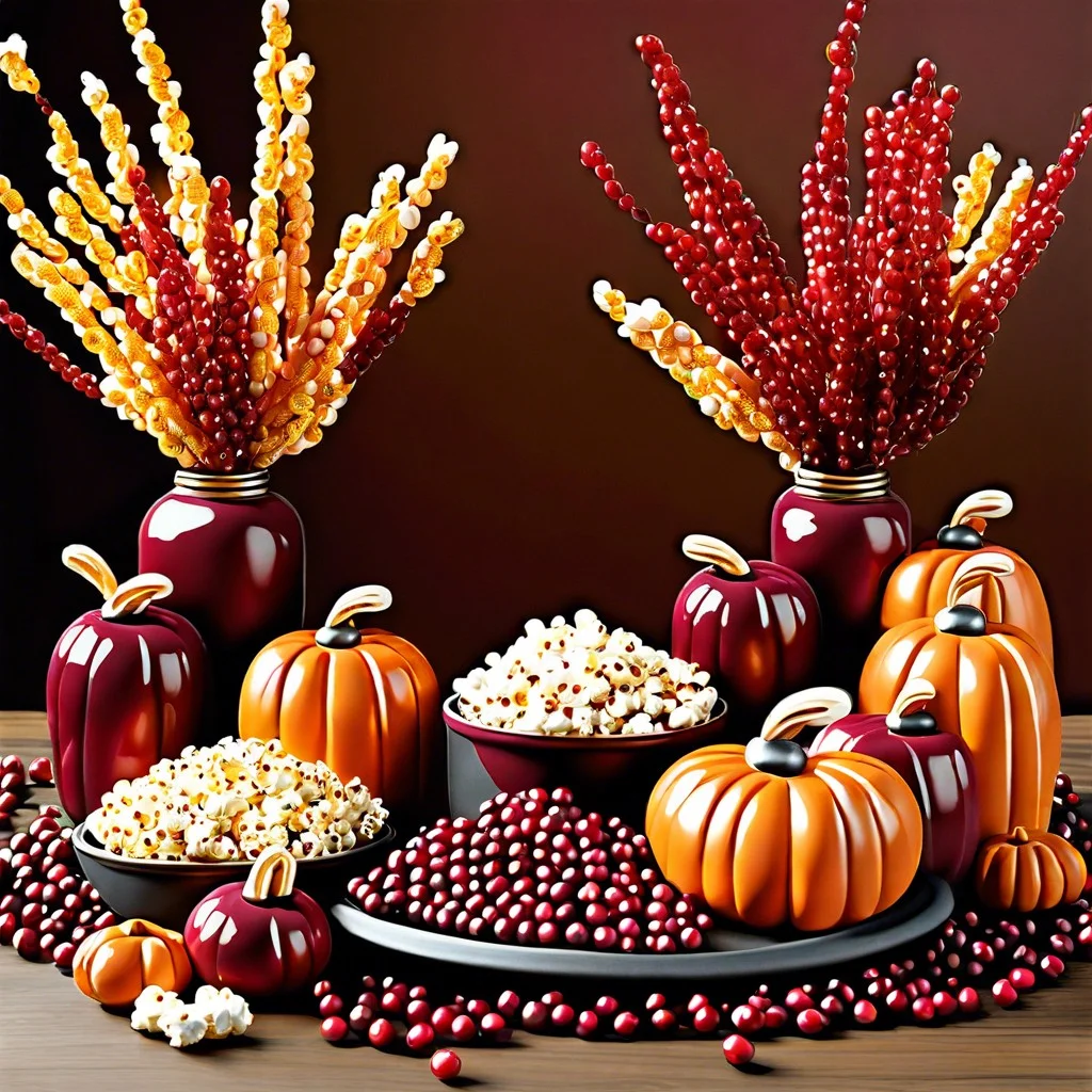 cranberry and popcorn strings