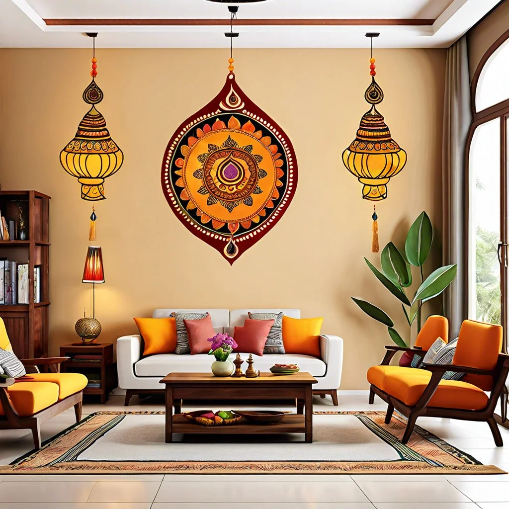 cultural wall hangings and tapestries