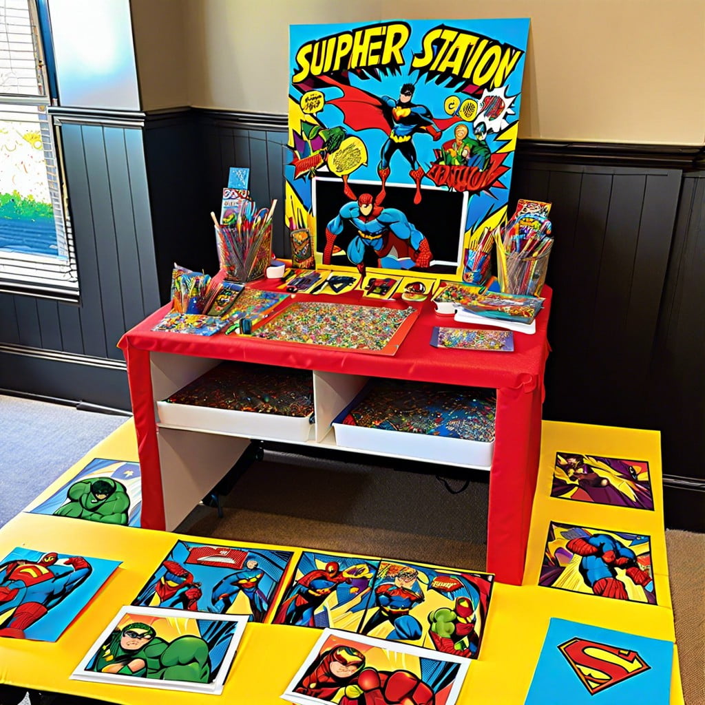 custom comic book creation station