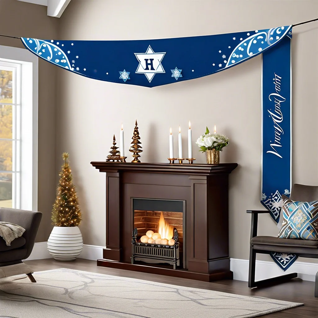 customizable hanukkah banners