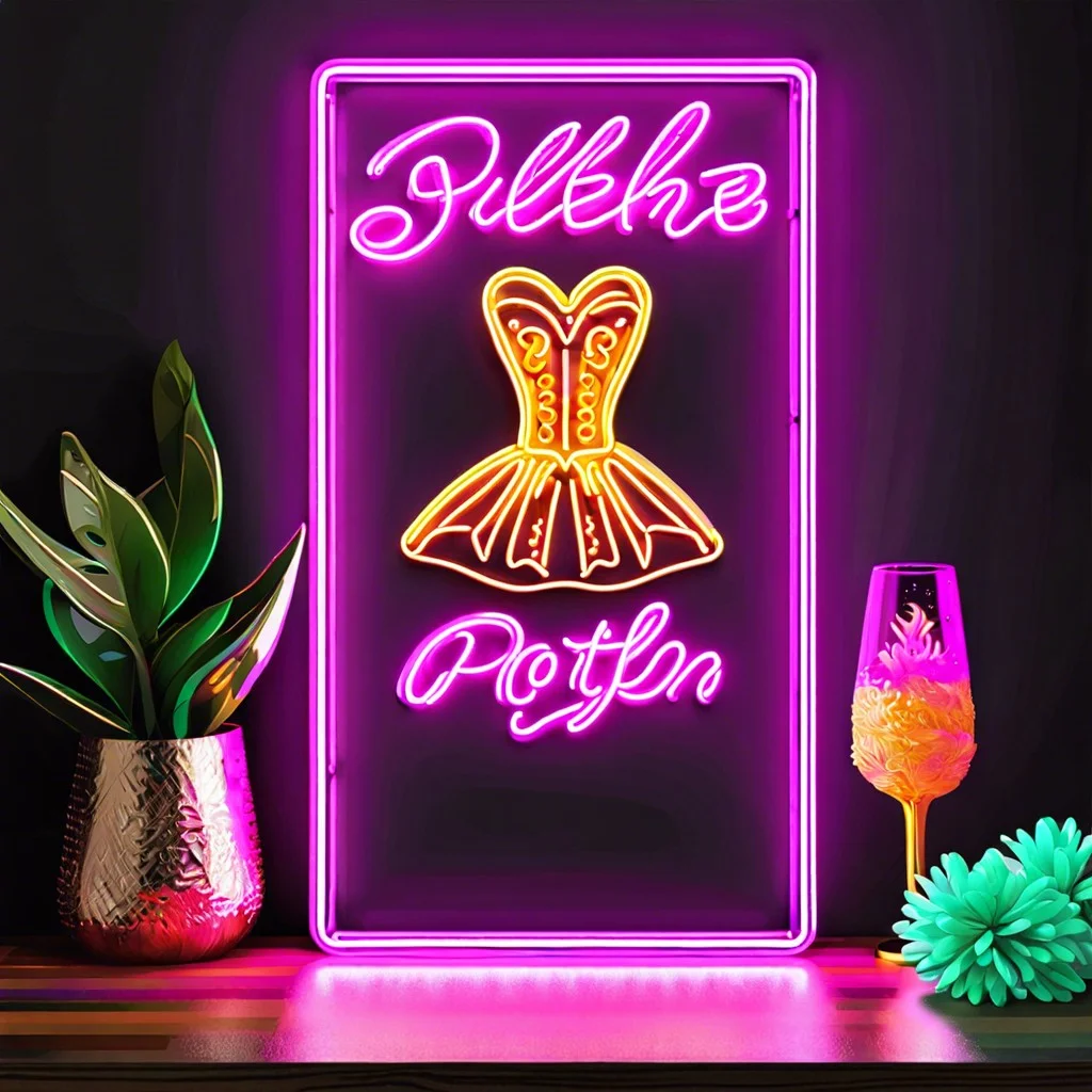 customizable neon sign