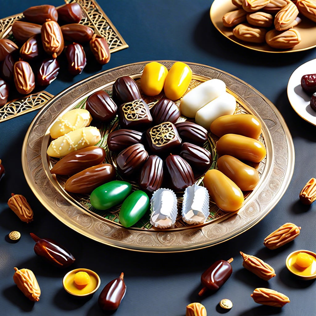 dates and sweets decorative platter