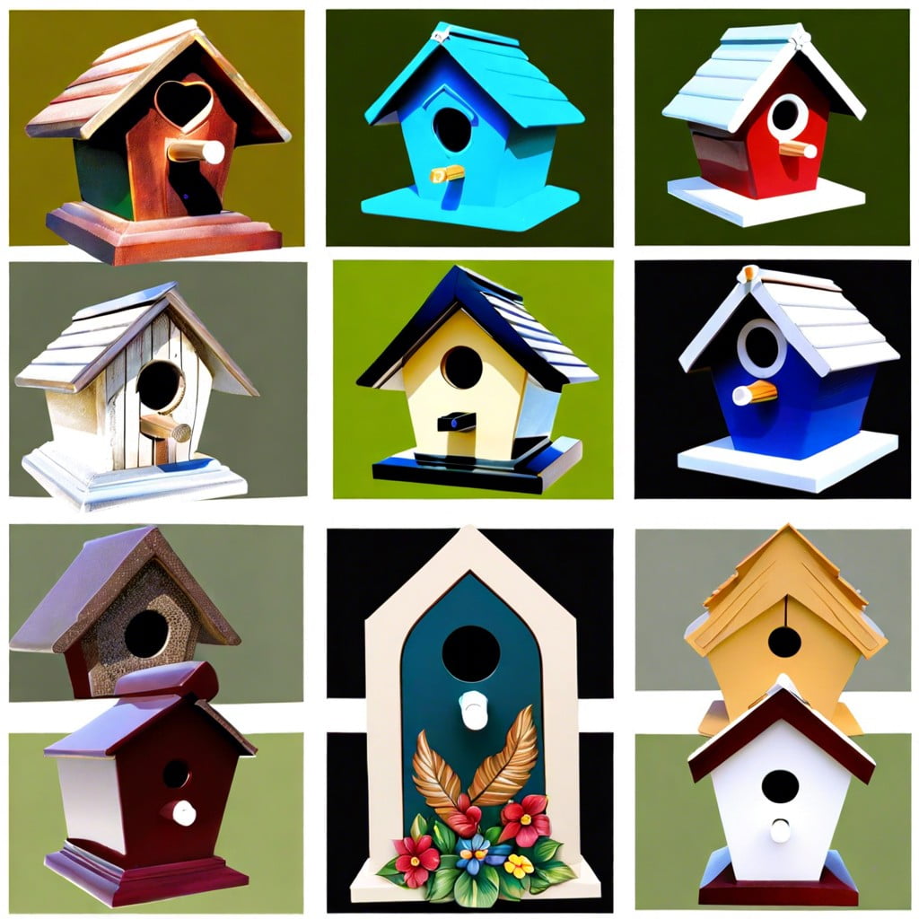 decorative birdhouses