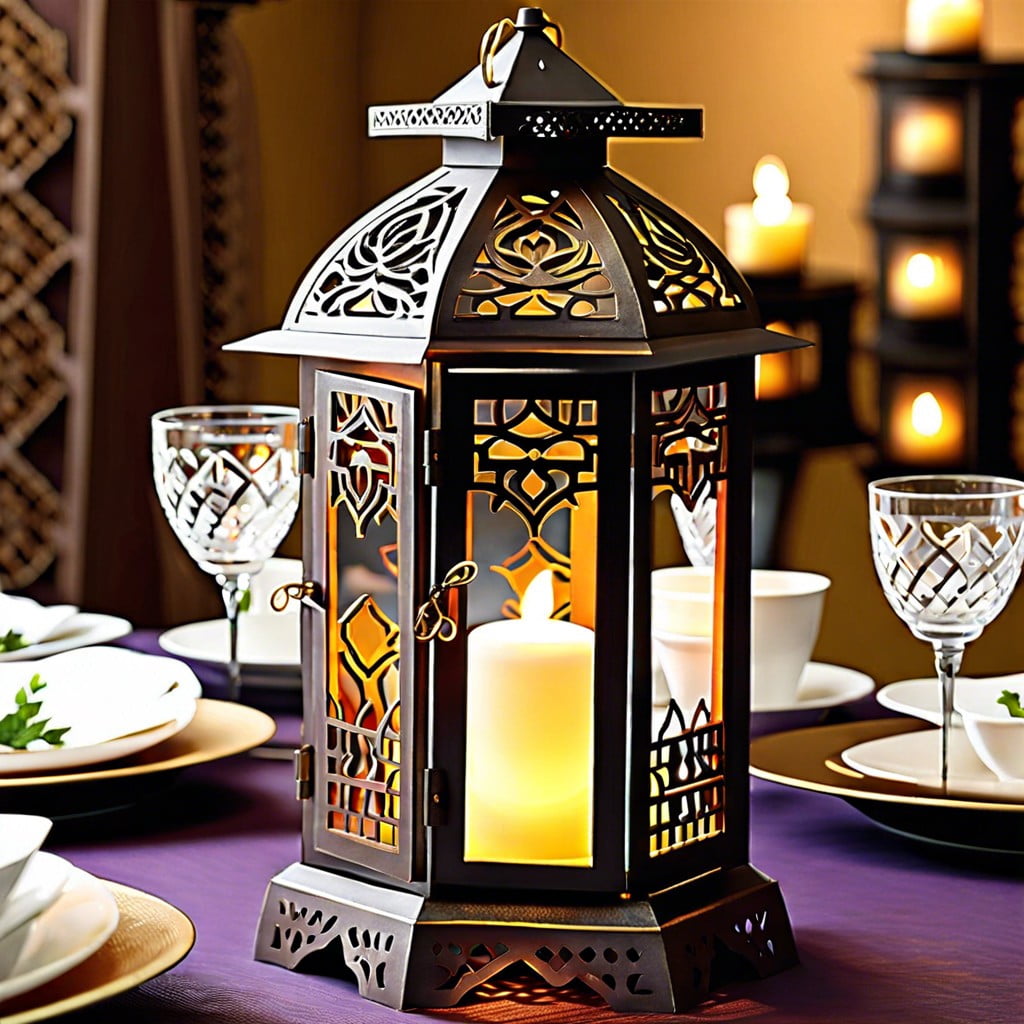 decorative lantern centerpieces