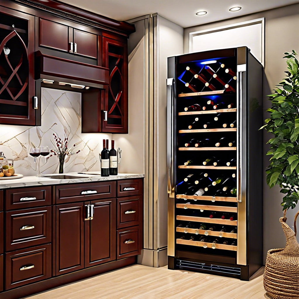 decorative wine rack
