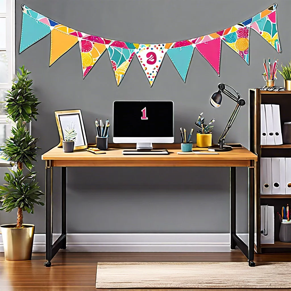 desk sized custom banner