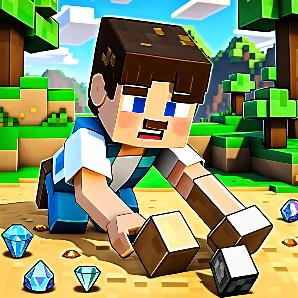 diamond mining sandbox