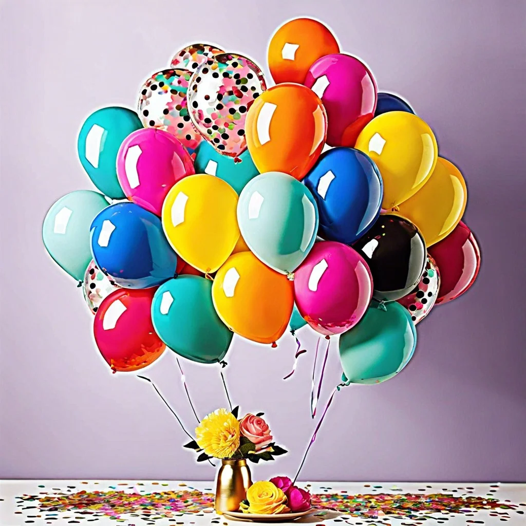 diy confetti balloons