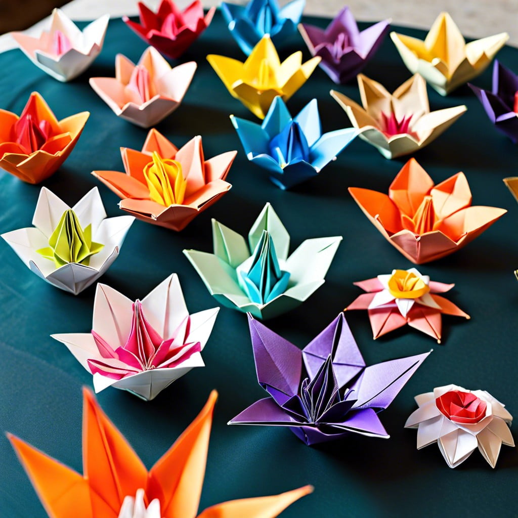 diy origami flowers
